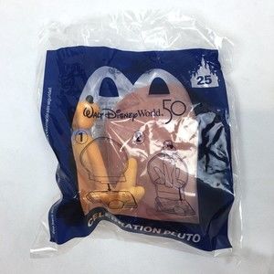 Disney World 50th Anniversary McDonalds #25 Celebration Pluto 2021 Happy Meal